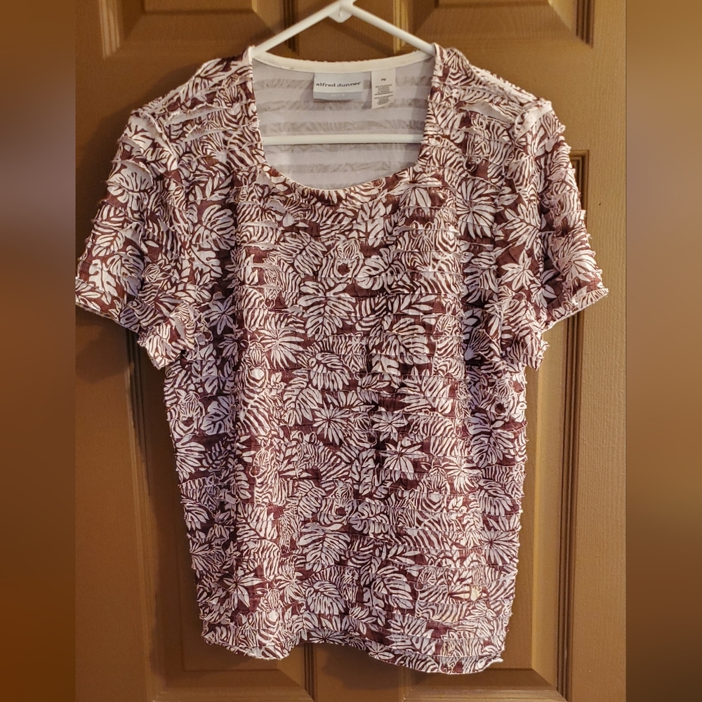 Alfred Dunner Petite Short Sleeve